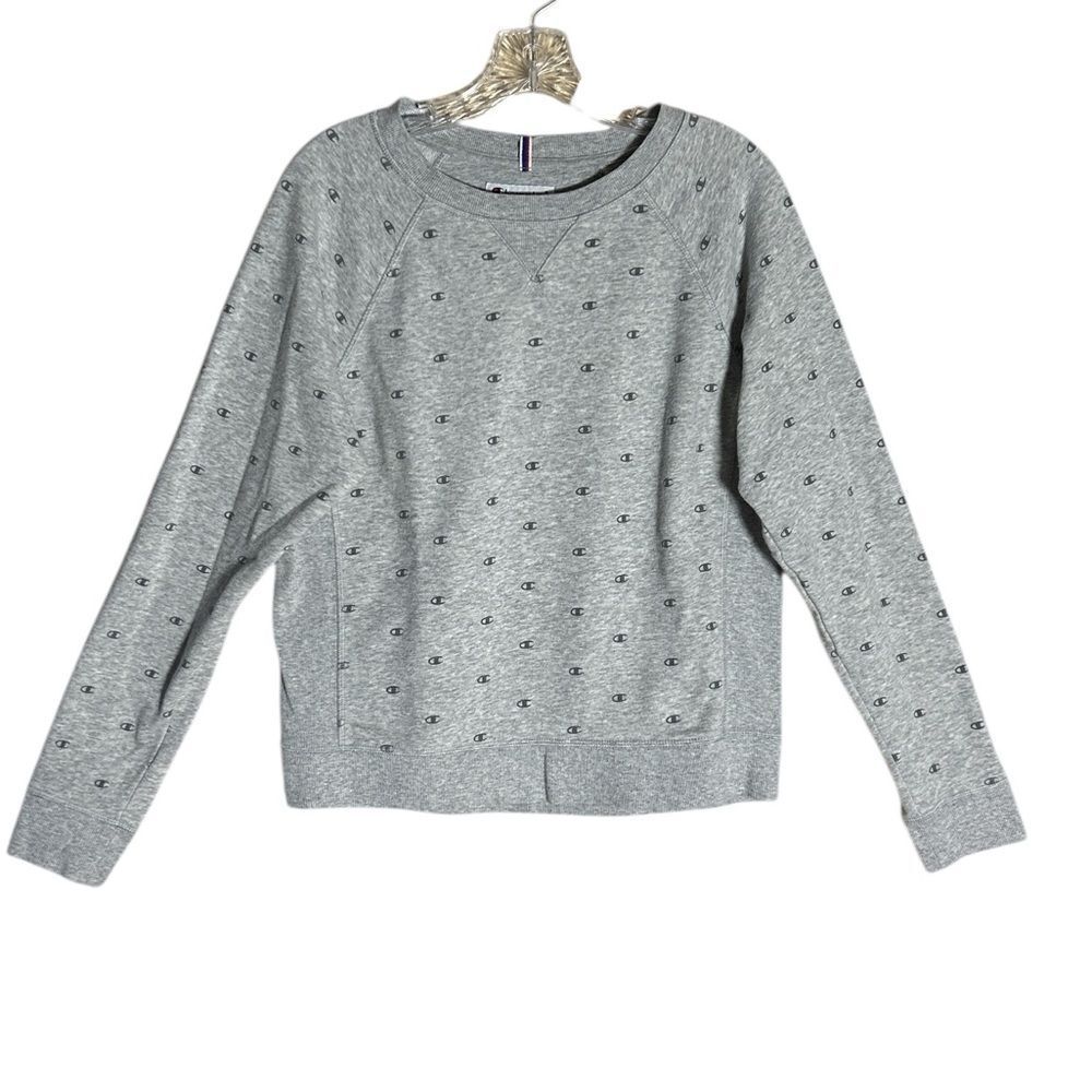 Champion Gray Signature Crewneck Sweatshirt